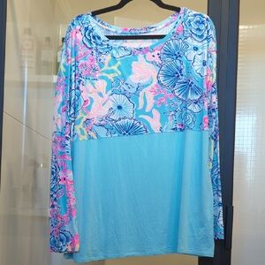 Lilly Pulitzer Multicolor Floral Top